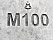 Марка бетона М100