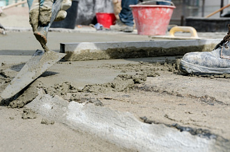 пескобетон с мастерком