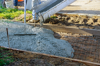 заливка монолитной дорожки