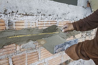 заделка швов пескобетоном
